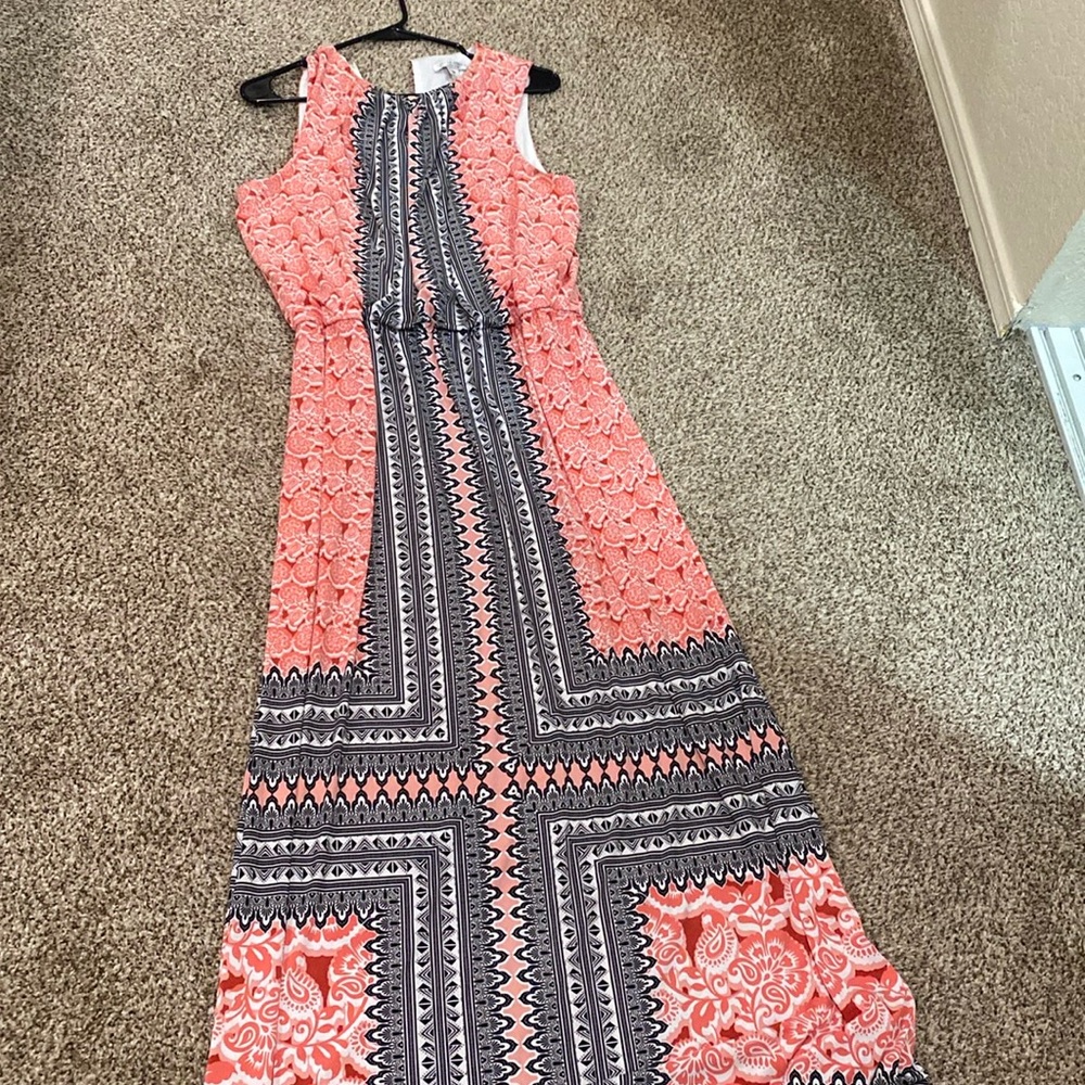 Dress by London style collection pink black